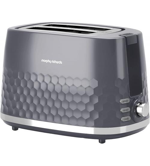 Morphy Richards 220033 2 Slice Hive Toaster - Grey